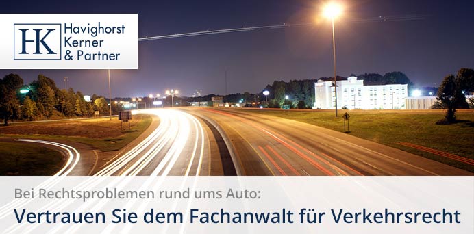 Bei Rechtsproblemen rund ums Auto: Vertrauen Sie dem Fachanwalt für Verkehrsrecht | Rechtsanwälte Havighorst Kerner & Partner